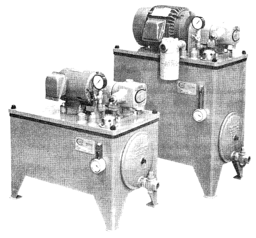 ½ÇÁ¦·Î ´Ù¸¥ Å©±âÀÇ 2 ´ëÀÇ À¯¾Ðµ¿·Â À¯´Ö (Continental Hydraulics ÀÇ ½ÂÀÎÇÏ¿¡ °ÔÀç)