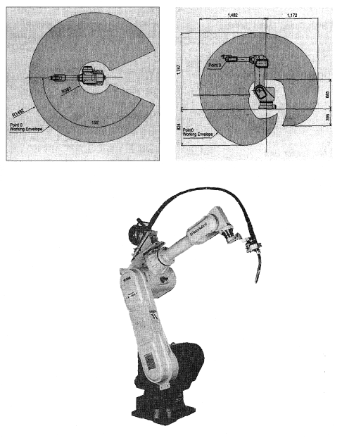 Matsushita Industrial Equipment Co. Ltd. °¡ Á¦ÀÛÇÑ ¼öÁ÷°üÀý ·Îº¿ÀÎ ¸ðµ¨ VR-008A